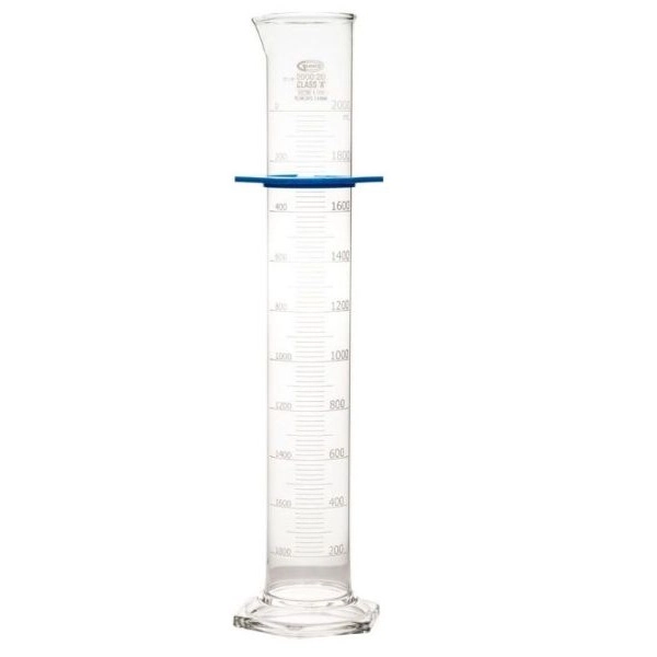 United Scientific 2000 ml Graduated Cylinders, Double Scale, Class A, Individually Cert. CY3020-2000