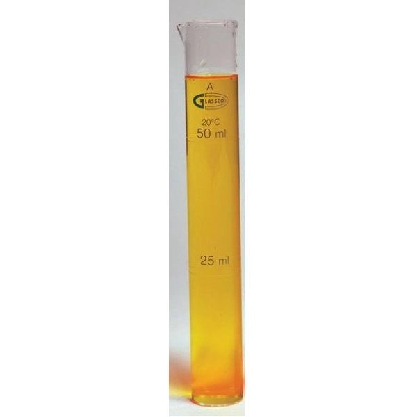 United Scientific 50 ml Nessler Cylinders, Class A Individually Certified, Borosilicate Glass CGN050
