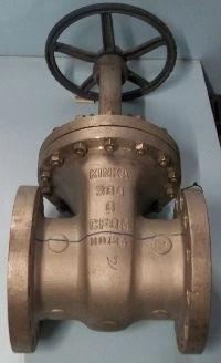 KINKA 8" 300 FLANGED RAISED FACE CF8M GATE VALVE CF8M ND124 S/O:31410 :1DQ655