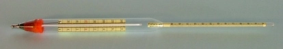 FISHERBRAND HYDROMETER: 39-51 WITH THERMOMETER 0-1400 CAT# 11-603-50 16119