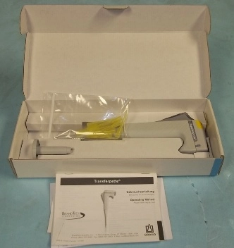 BRAND TECH SCIENTIFIC TRANSFERPETTE PIPETTER CAT NO 2704144 LOT 12Z5152 200UL NEW IN BOX