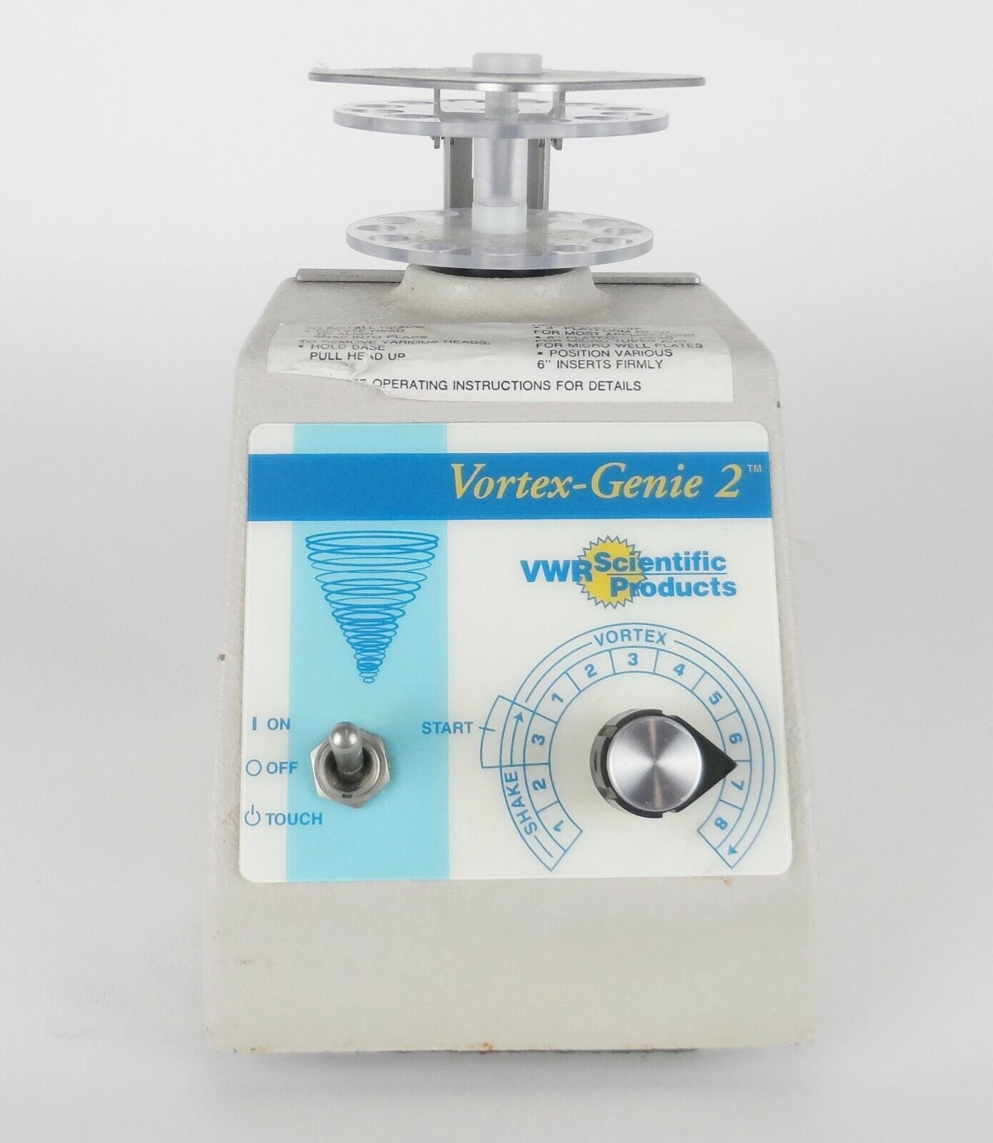 VWR Vortex Genie 2 Model: G-560 W/ Turbomix