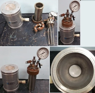 PARR INSTRUMENT COMPANY 600 ML REACTOR PRESSURE REACTOR, PARR INSTRUMENT COMPANY MOLINE IL USA, 45