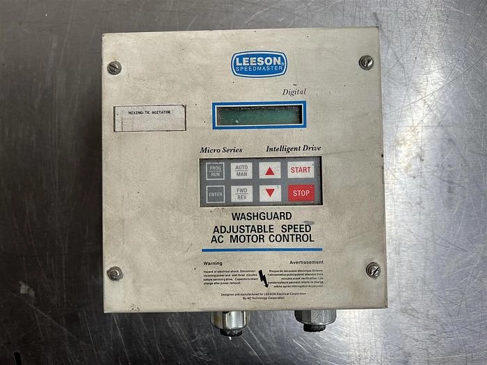 Leeson Speedmaster AC Motor Control