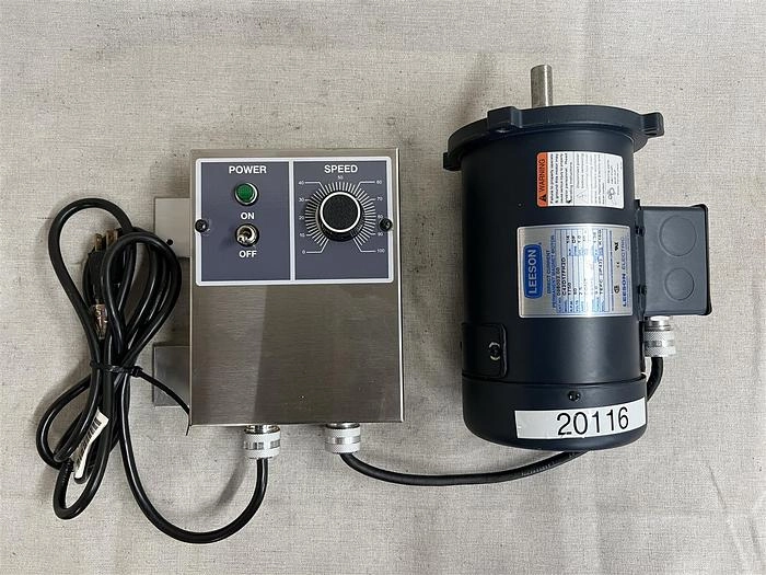 Leeson Direct Current Permanent Magnet Motor with Speed Control