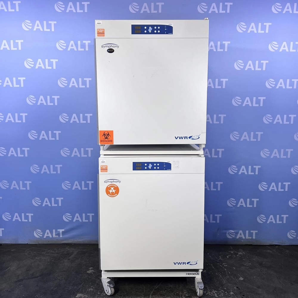 VWR Symphony 8.5A Air-Jacketed CO2 Incubator, Cat. No. 98000-374 (Dual Stack)