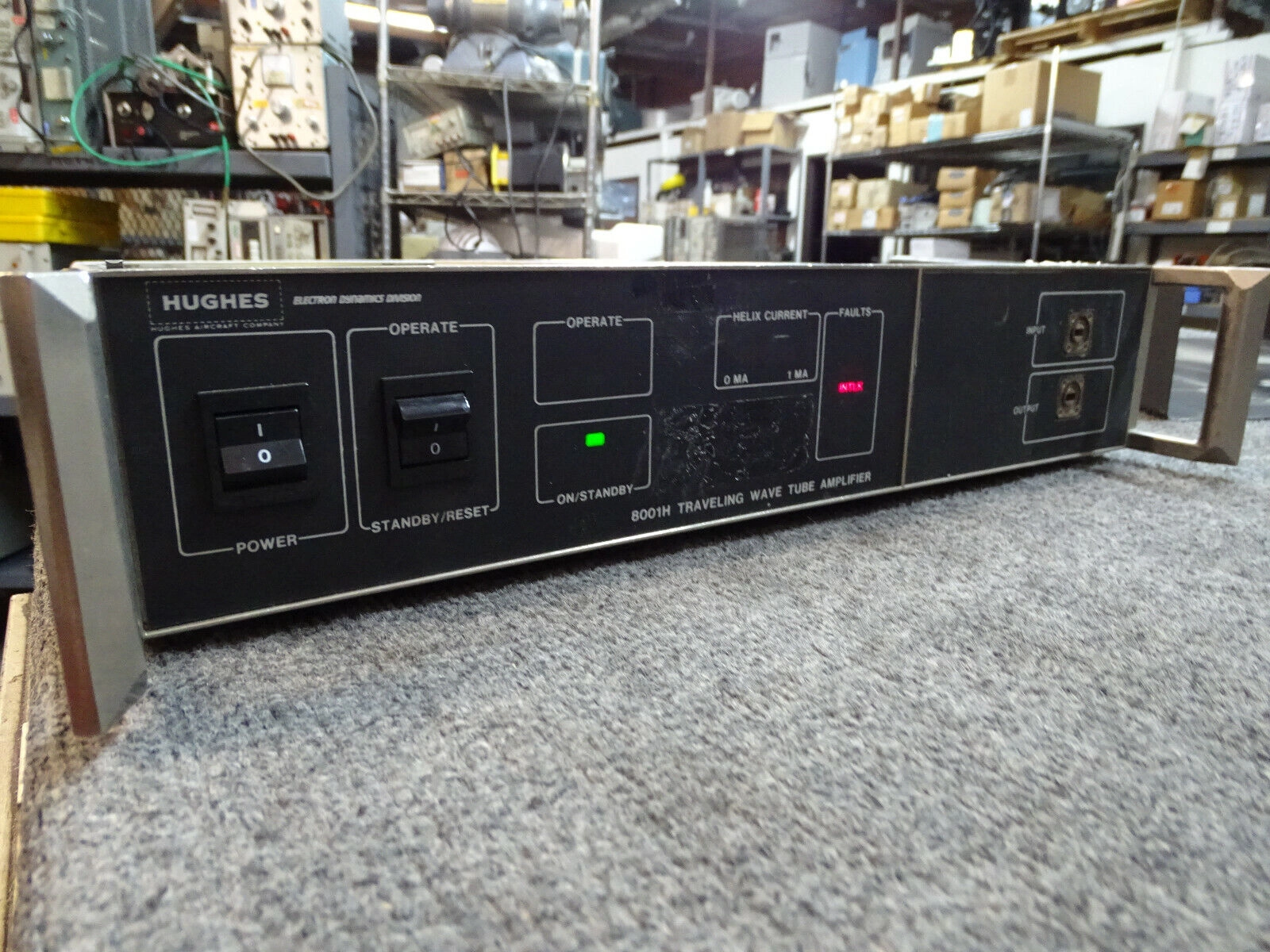 Hughes 8001H12F000 TWT 26.5-40GHz Amplifier 1 Watt