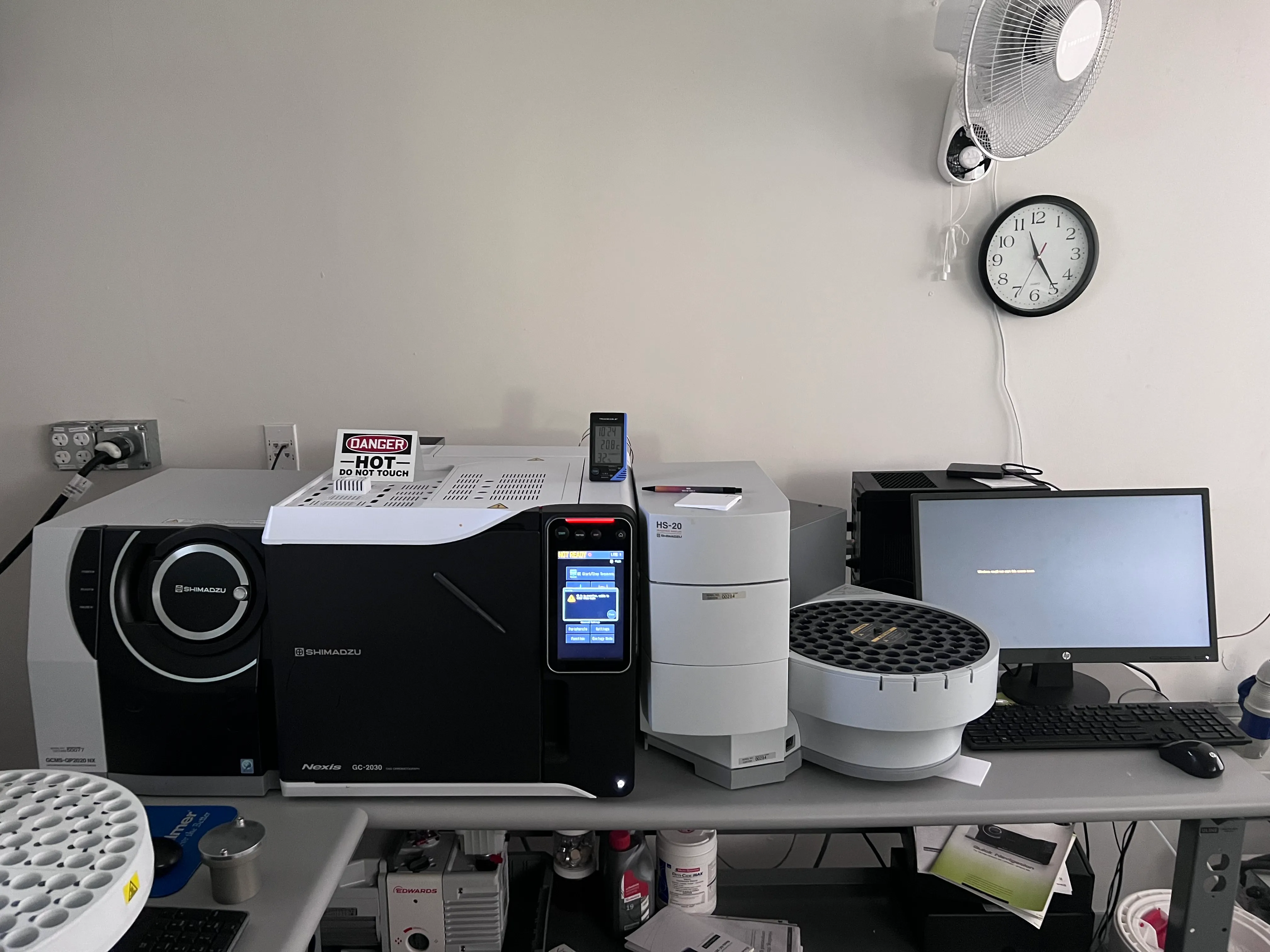 Shimadzu Nexis GC-2030/MS and Headspace Autosampler