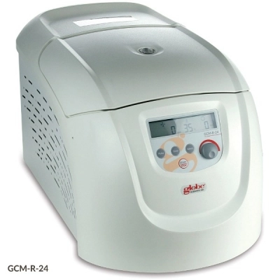 Globe Scientific Microcentrifuge Refrigerated High Speed 230v 50Hz UK Plug 24Place Rotor GCM-R-24-UK