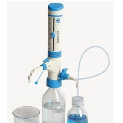 United Scientific 0.5 - 5 ml Bottle Top Dispensers, Sapphire BTSR5