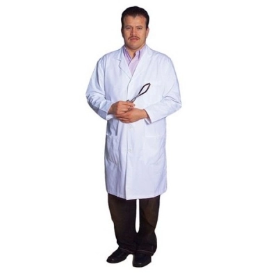 United Scientific Laboratory Coats, Extra Small, Men, Size 34 LCMXS1