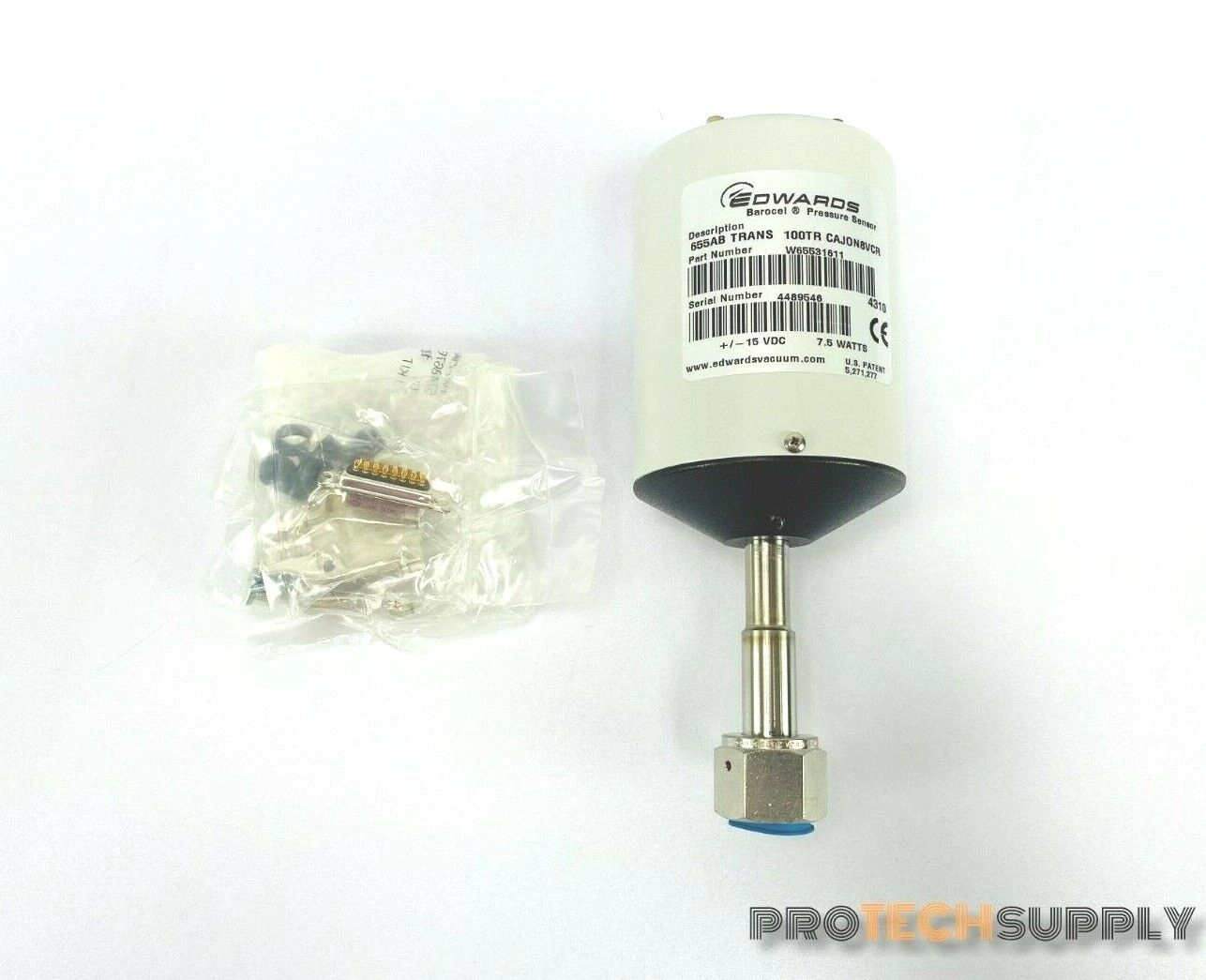 BOC Edwards W65531611 Barocel Pressure Sensor Tran