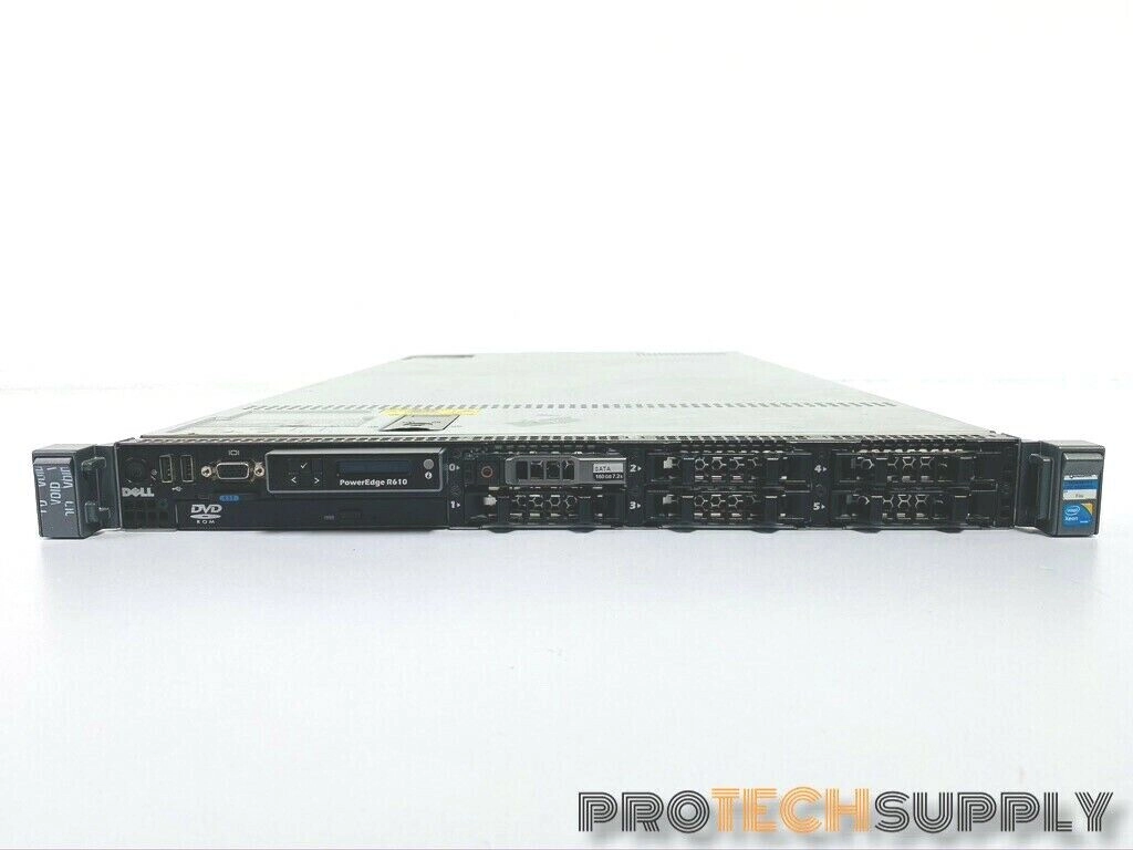 Dell PowerEdge R610 Server E01S + 160GB SSD HDD
