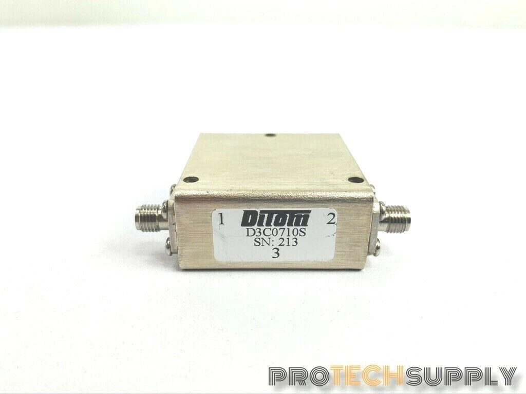 DiTom D3C0710S Microwave RF Isolator with Warranty