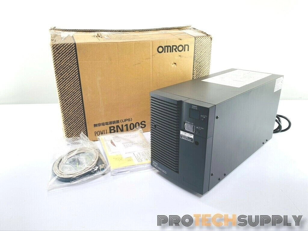 Omron PWLI BN100S Back Up Power Supply with WARRAN