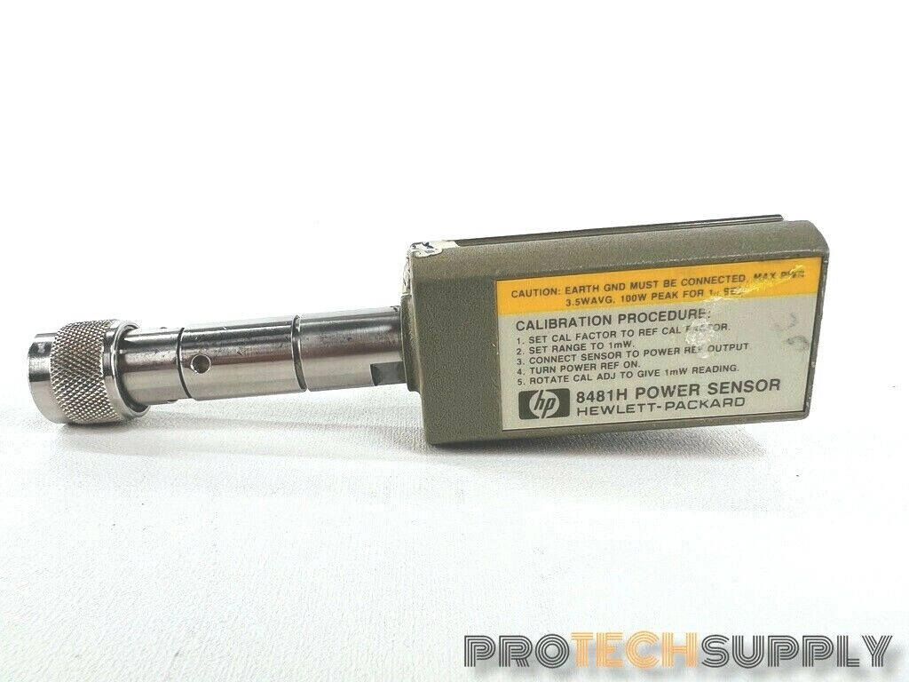 Agilent HP 8481H 10MHz - 18GHz RF Power Sensor for