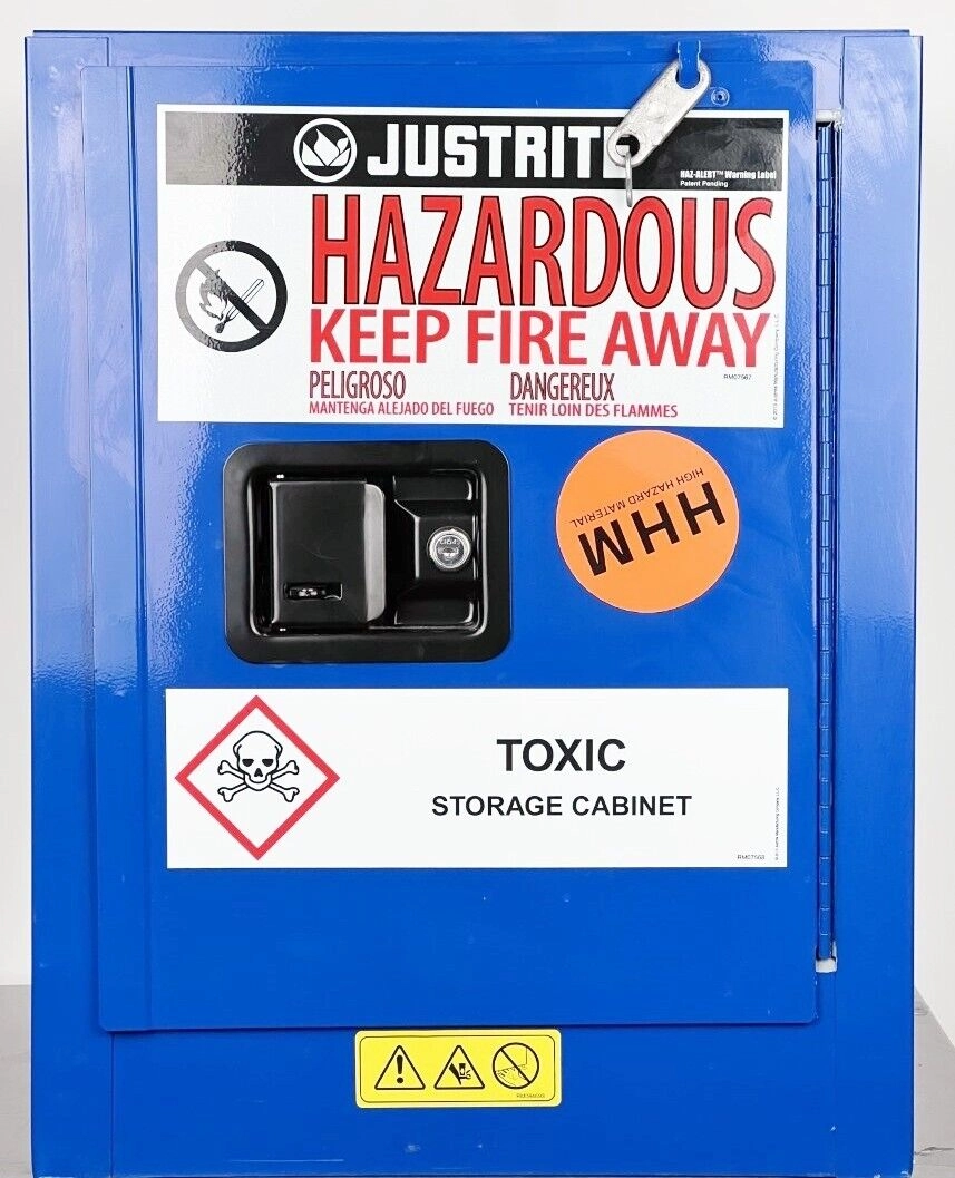 Justrite Hazmat Cabinet 4 Gallon 8604282
