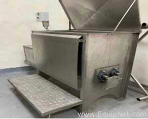 Stainless Steel Double Auger Cheese Mixer