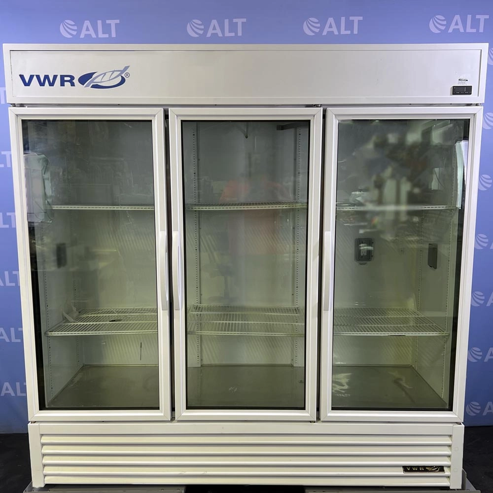 VWR 3Door Glass Door Chromatography Refrigerator, Model GDM49SCIHC