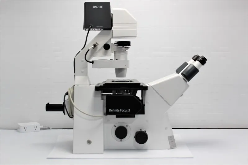 Zeiss AXIO Observer 7 Inverted Fluorescence Motorized XYZ Definite Focus Microscope - AV