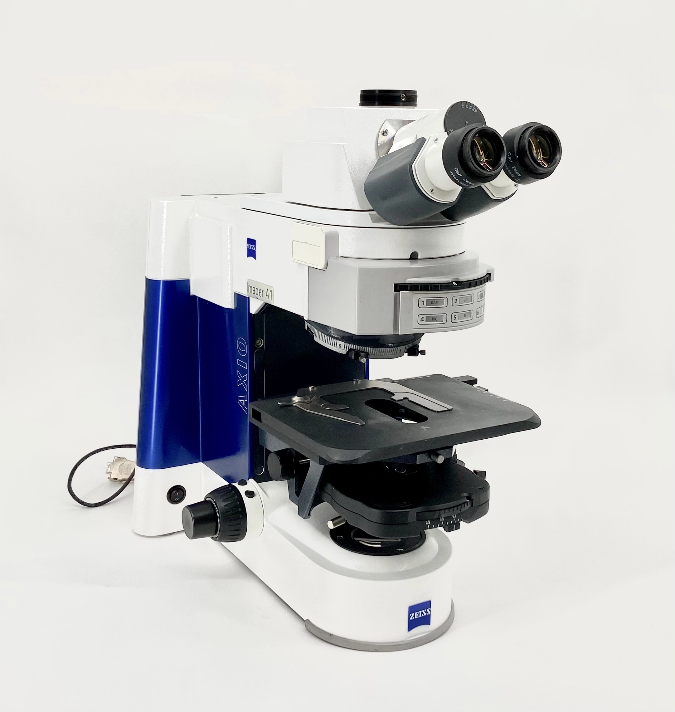 Zeiss Axio Imager A1 Upright Fluorescence Trinocular Microscope | LabX.com