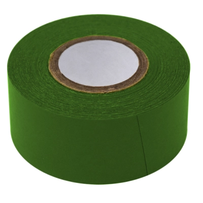 Globe Scientific Labeling Tape, 1" x 500" per Roll, 3 Rolls/Box, Dark Green LT-1X500DKG