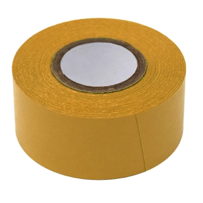 Globe Scientific Labeling Tape, 1" x 500" per Roll, 3 Rolls/Box, Tan LT-1X500T