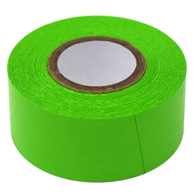 Globe Scientific Labeling Tape, 1" x 500" per Roll, 3 Rolls/Box, Green LT-1X500G