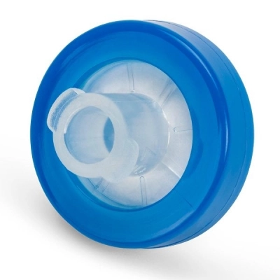 Globe Scientific Syringe Filter, CA Membrane, 0.22um Porosity 13mm Diameter Blue Box/50 SF-CA-2213-S