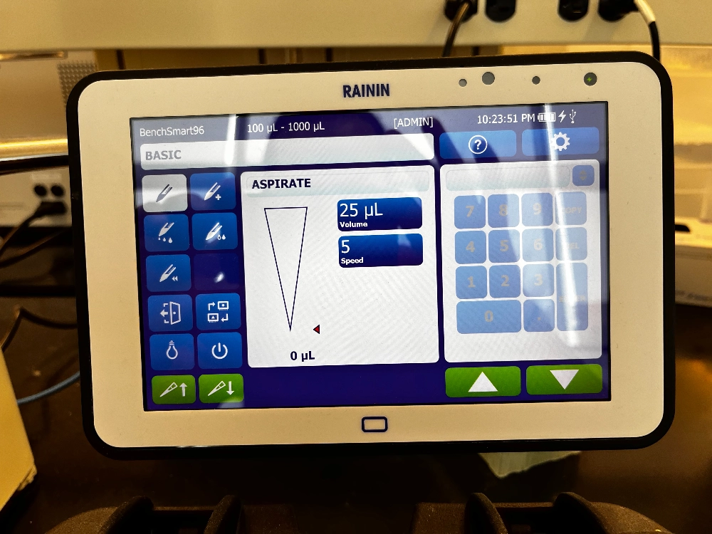 Rainin BenchSmart 96 Plate Pipetting Work Station