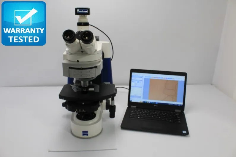 Zeiss AXIO Imager.A1m BF DF Motorized Microscope Pred Axioscope - AV