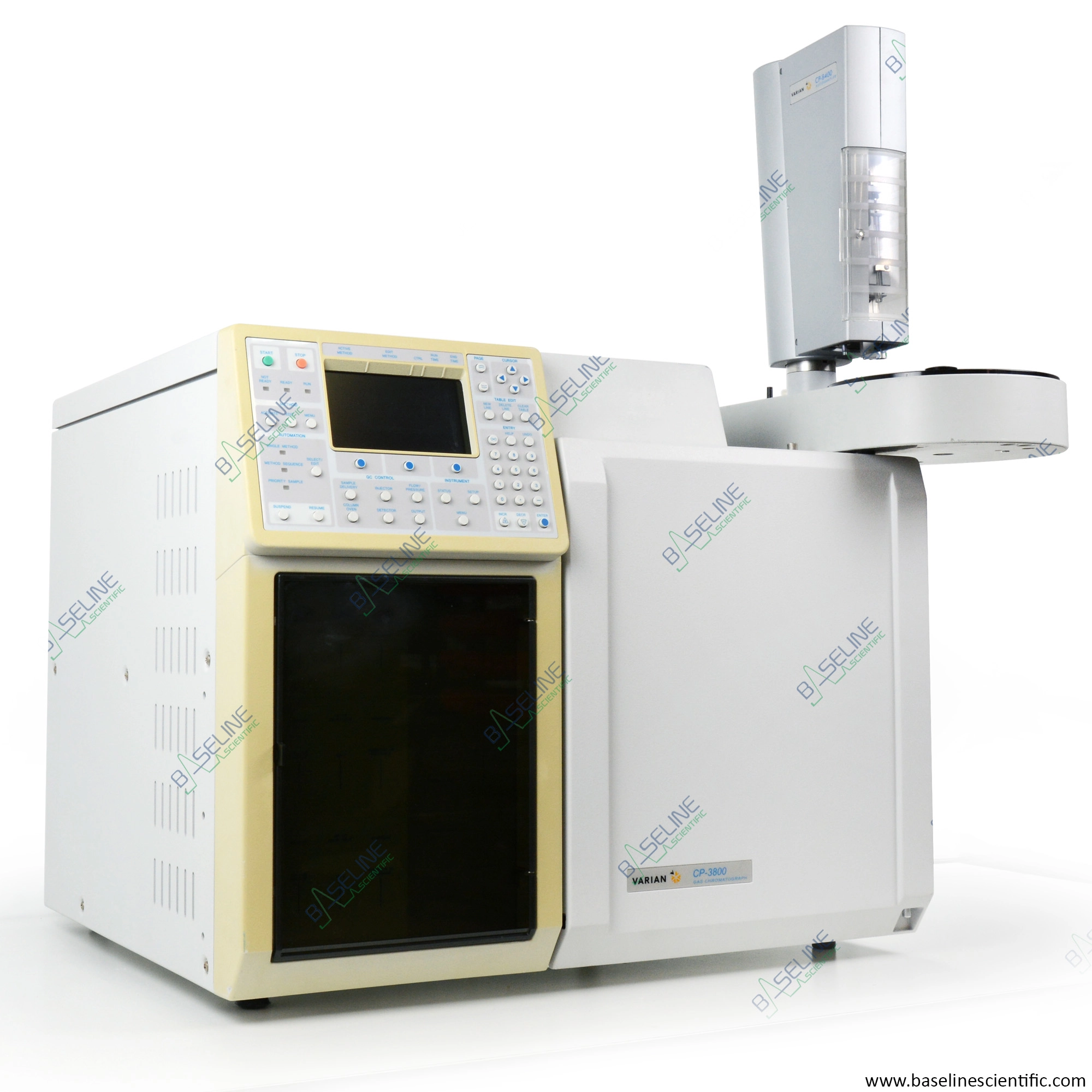 Refurbished Varian CP-3800 GC with Single SSL and FID and CP-8410 Autosampler