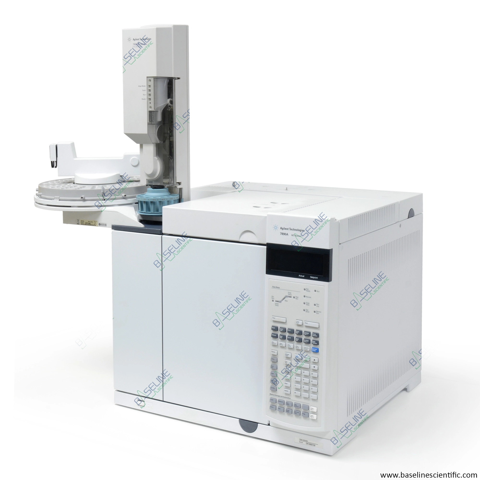 Agilent 7890A Network Gas Chromatograph with 7683 Series Autosampler