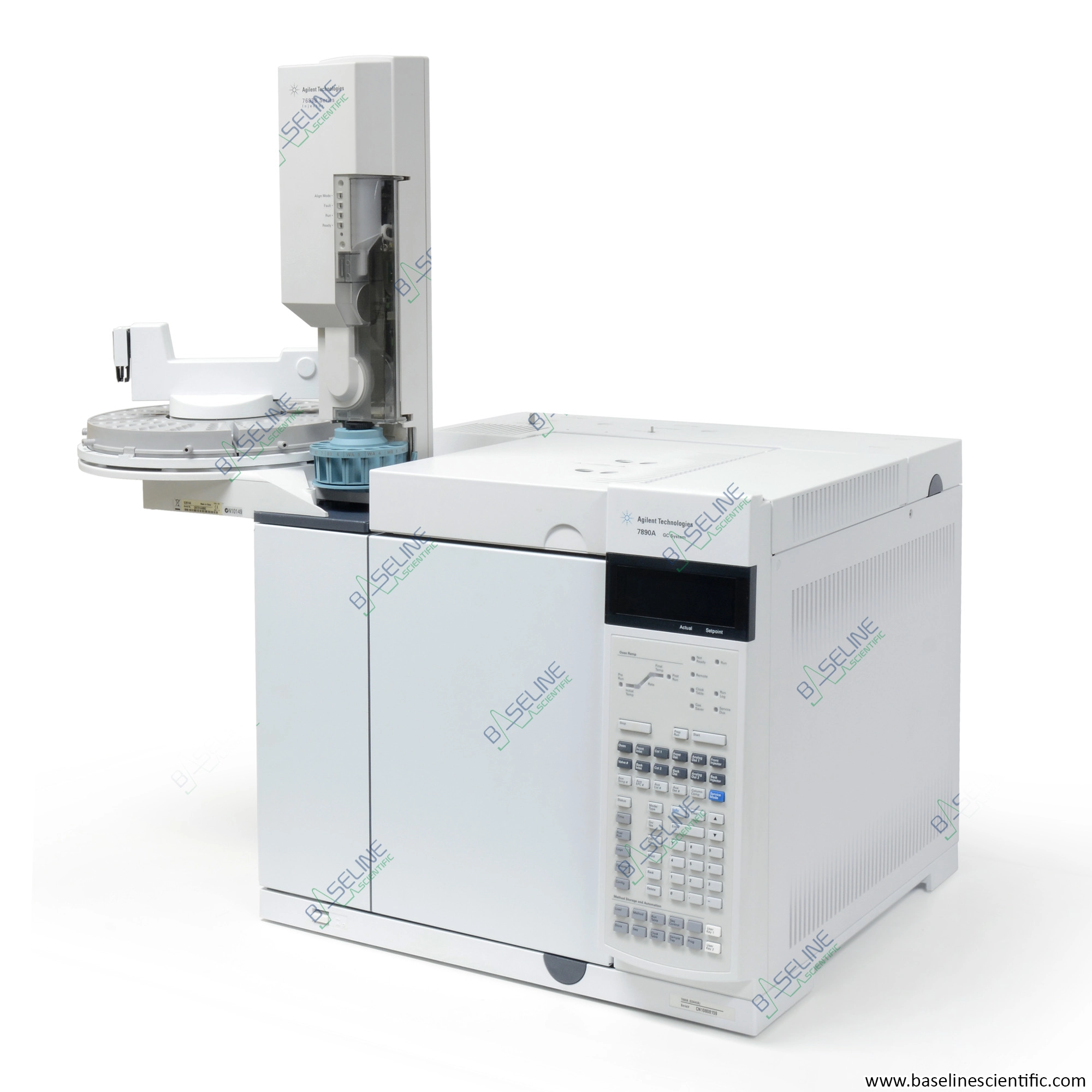 Refurbished Agilent 7890A Network Gas Chromatograph with 7683 Series Autosampler