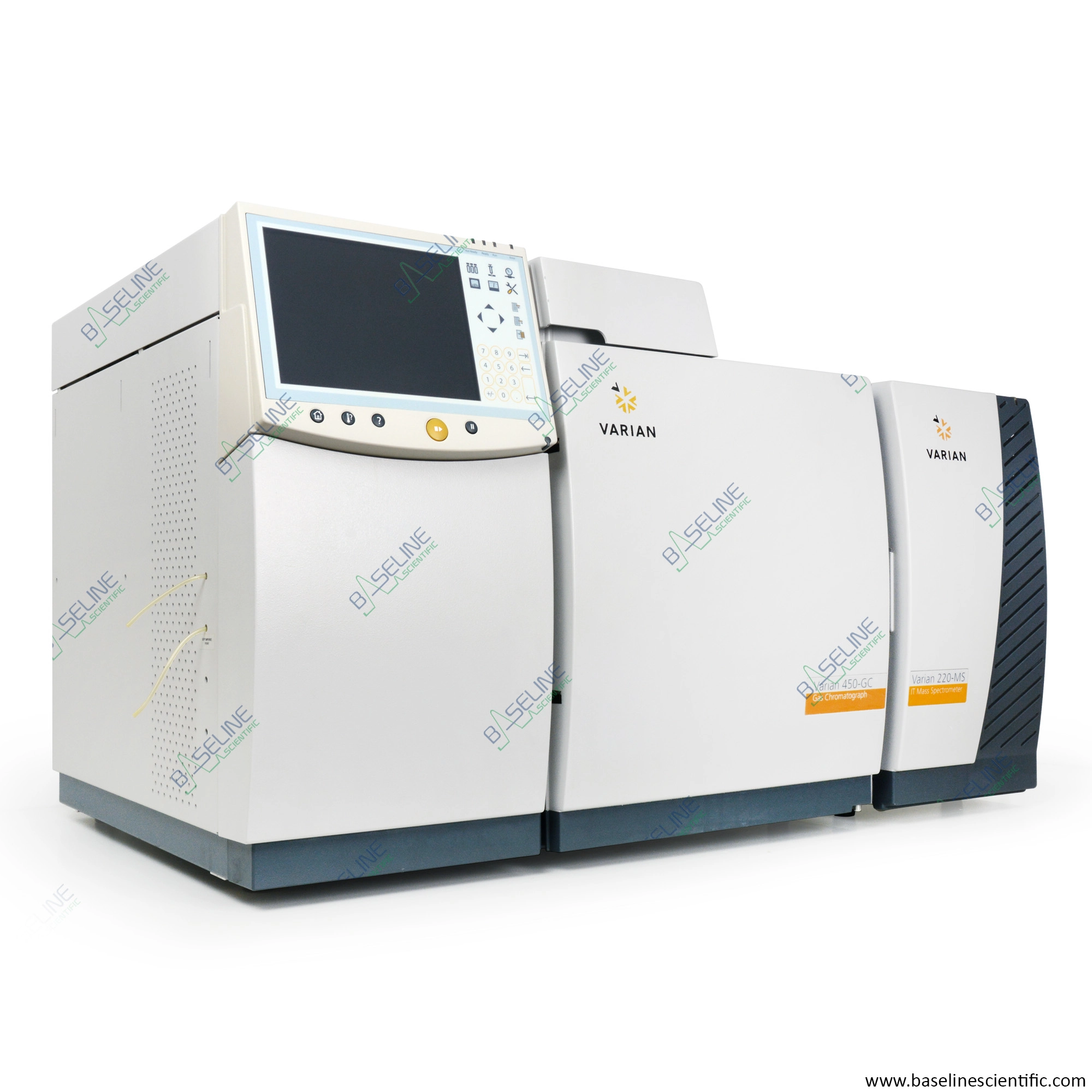 Varian 450-GC Gas Chromatograph with 220-MS Ion Trap Mass Spectrometer