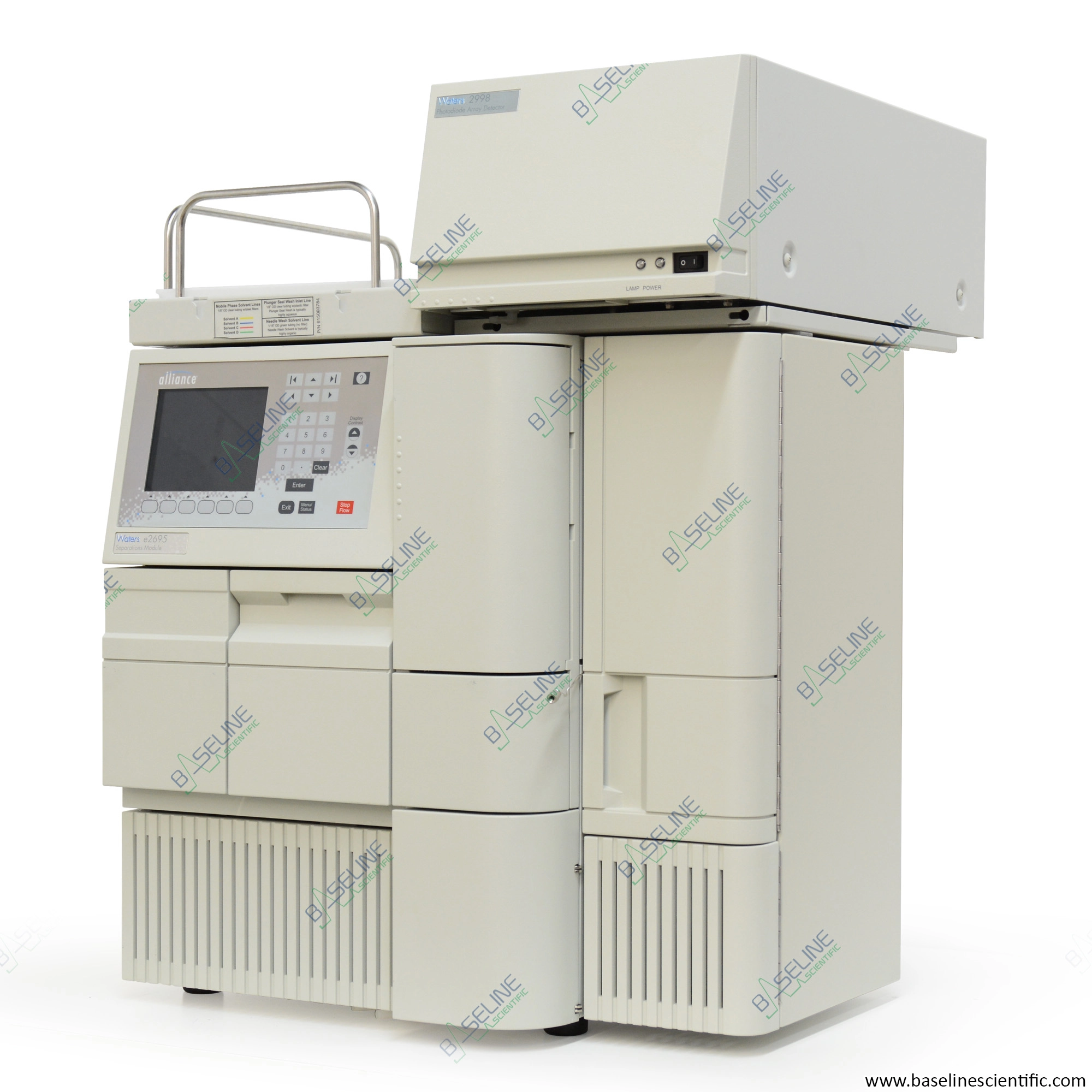 Waters Alliance e2695 HPLC and 2998 Photodiode Array Detector