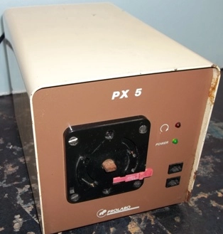PROLABO PX 5, PERISTALTIC PUMP DRIVE ONLY CODE: 06 392 058, TYPE A, NO: 69021, DATE FAB: 01/90, POWE