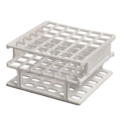 United Scientific 13 mm X 36 Tubes Test Tube Racks, One-Piece, PP 77906