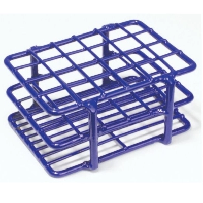 United Scientific 24 Place, 13-16 mm Test Tube Racks, Wire, Epoxy-Coated TTWE03