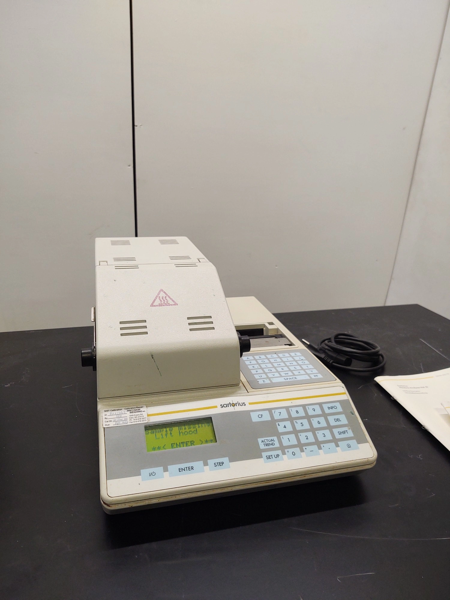 Sartorius  MA 51 Moisture Analyzer