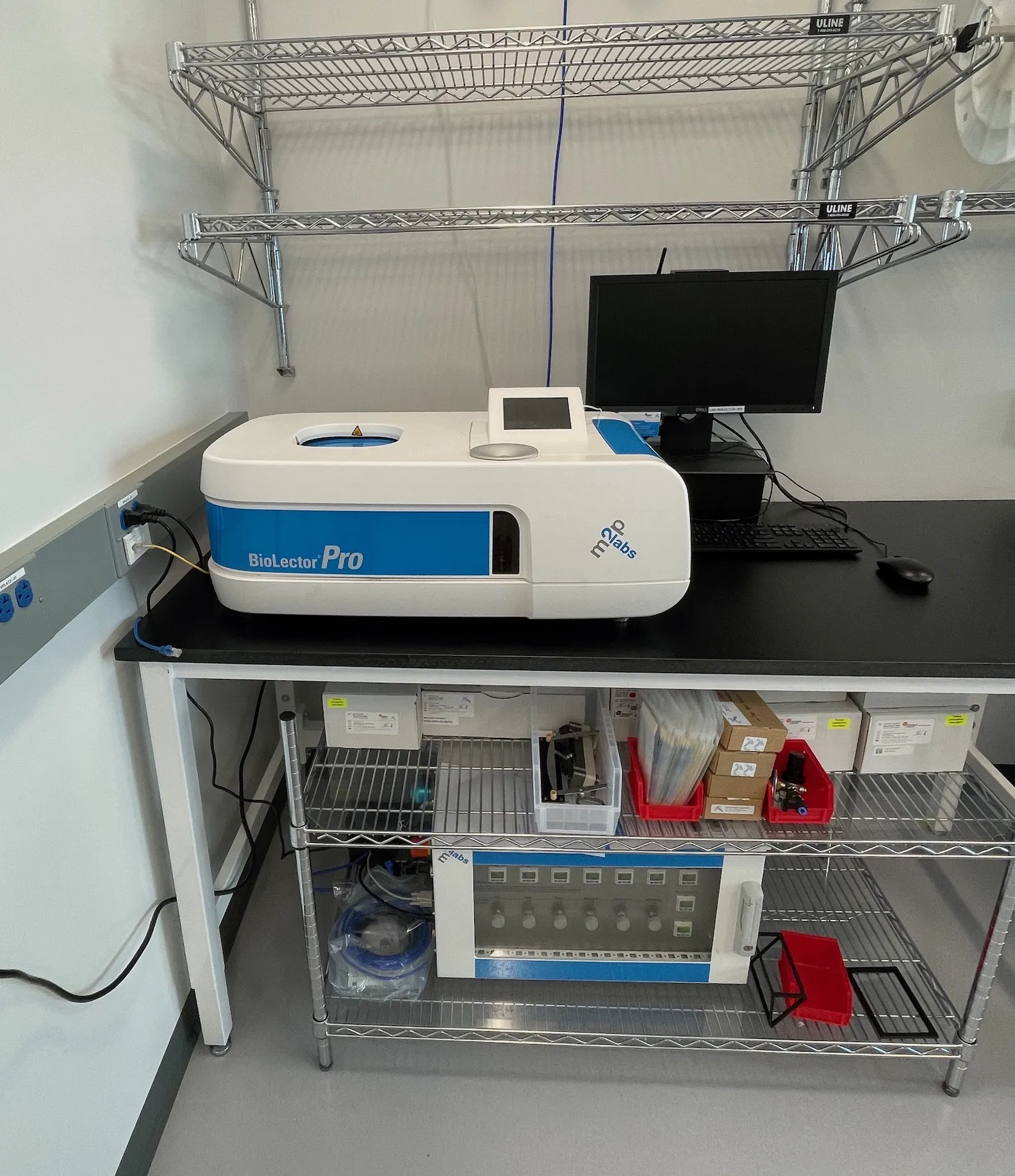 2020 Beckman Coulter / M2P-Labs BioLector Pro /  G-BL102 - Pro Full Bioprocess Control On-the-Plate Microbioreactor with Valve Control Unit