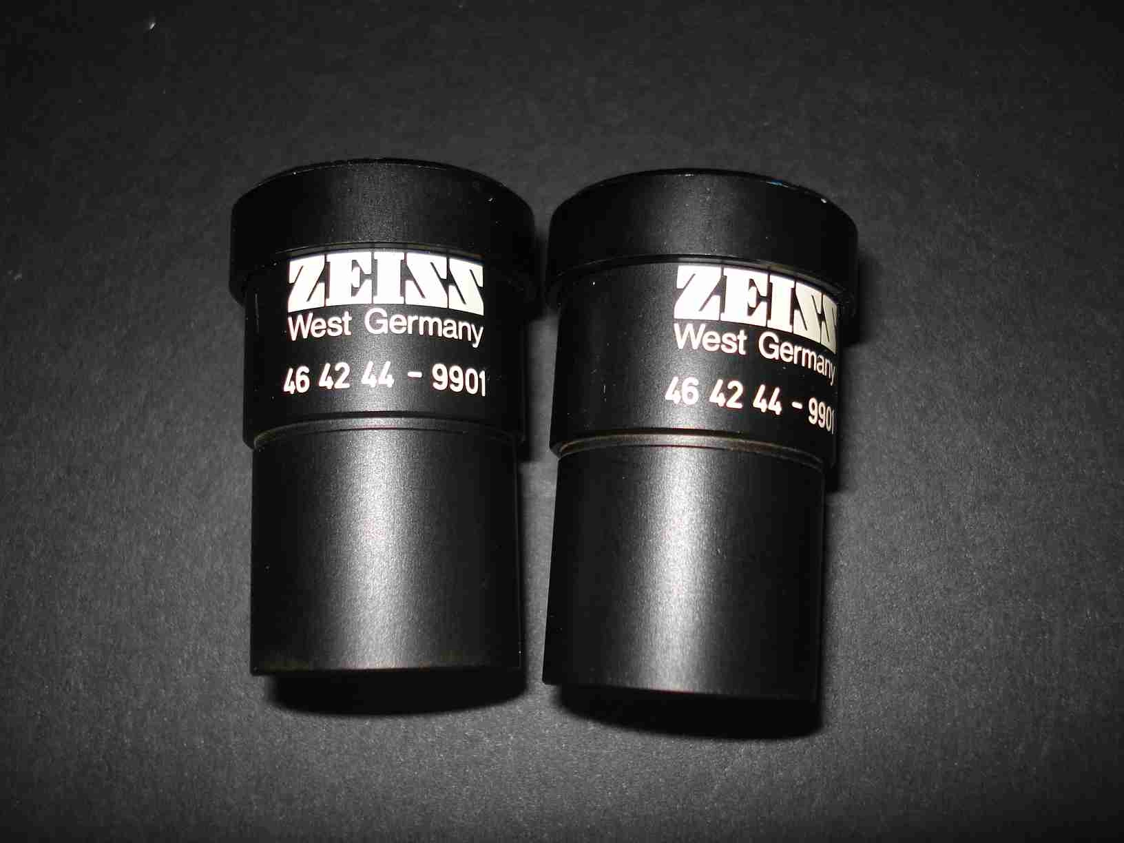Microscope Eyepieces Zeiss West Germany # 7