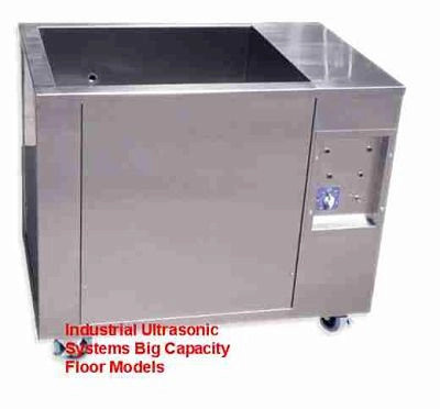 Ultrasonic Systems Big Capacity Floor Models Ultrasonic Baths Industrial Size large Capacity