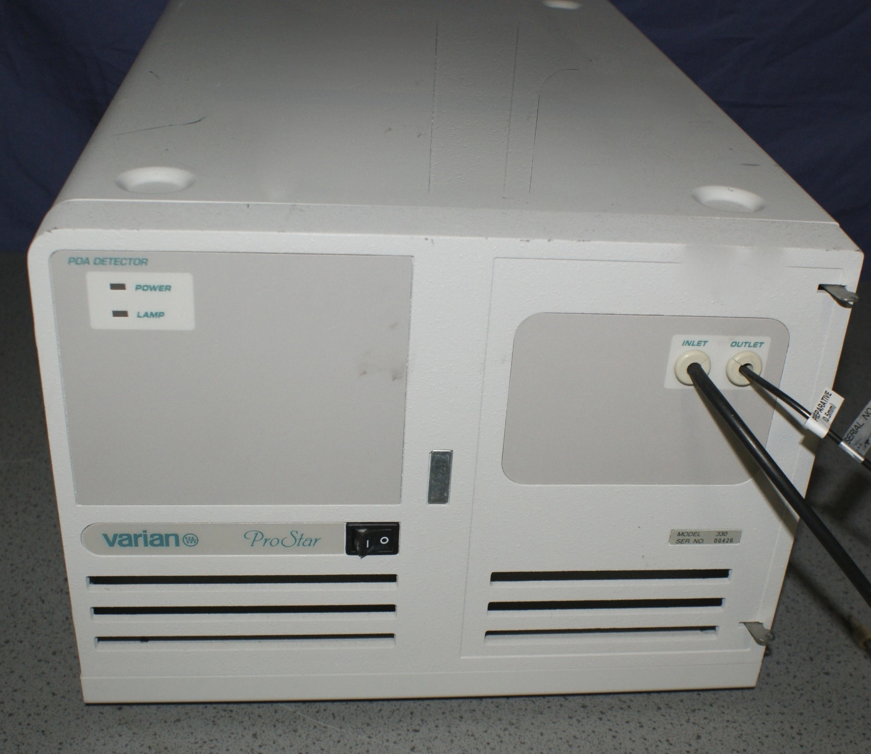 Varian 330 Varian Prostar 330 Diode Array Detector for HPLC Varian Diode Array Detector Varian HPLC