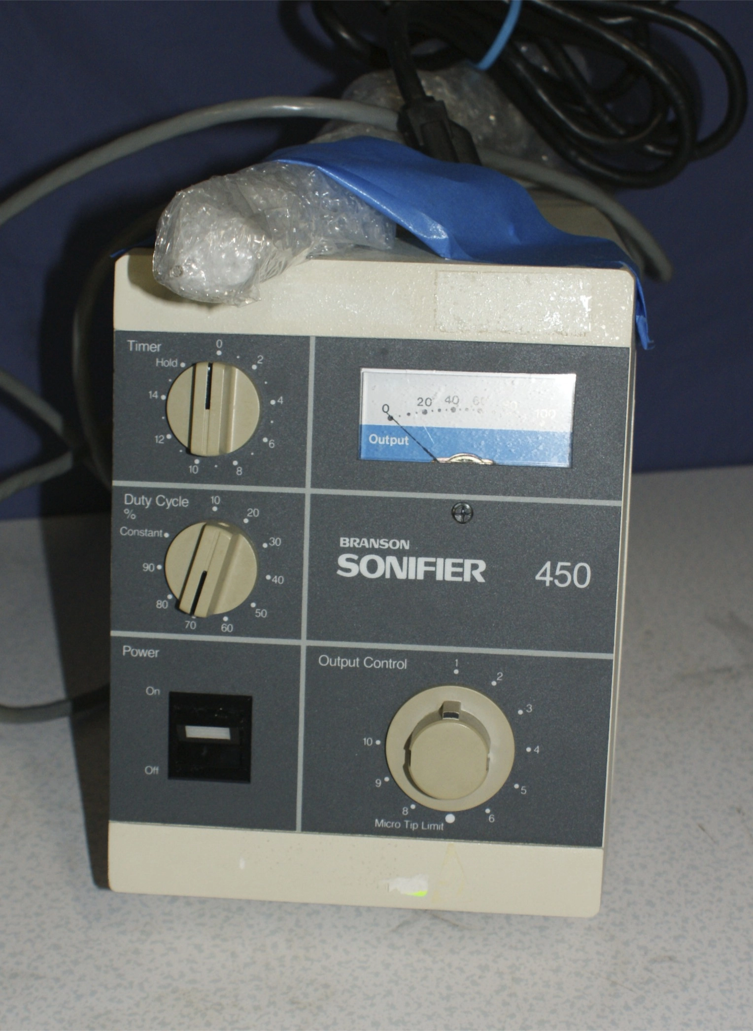 Branson Sonifier 450 Branson 450 with Probe