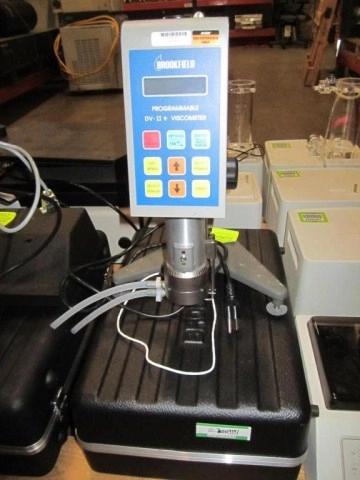 Brookfield LVDV-II+CP Programmable Brookfield DV-II+ Viscometer with Stand and Hard Case