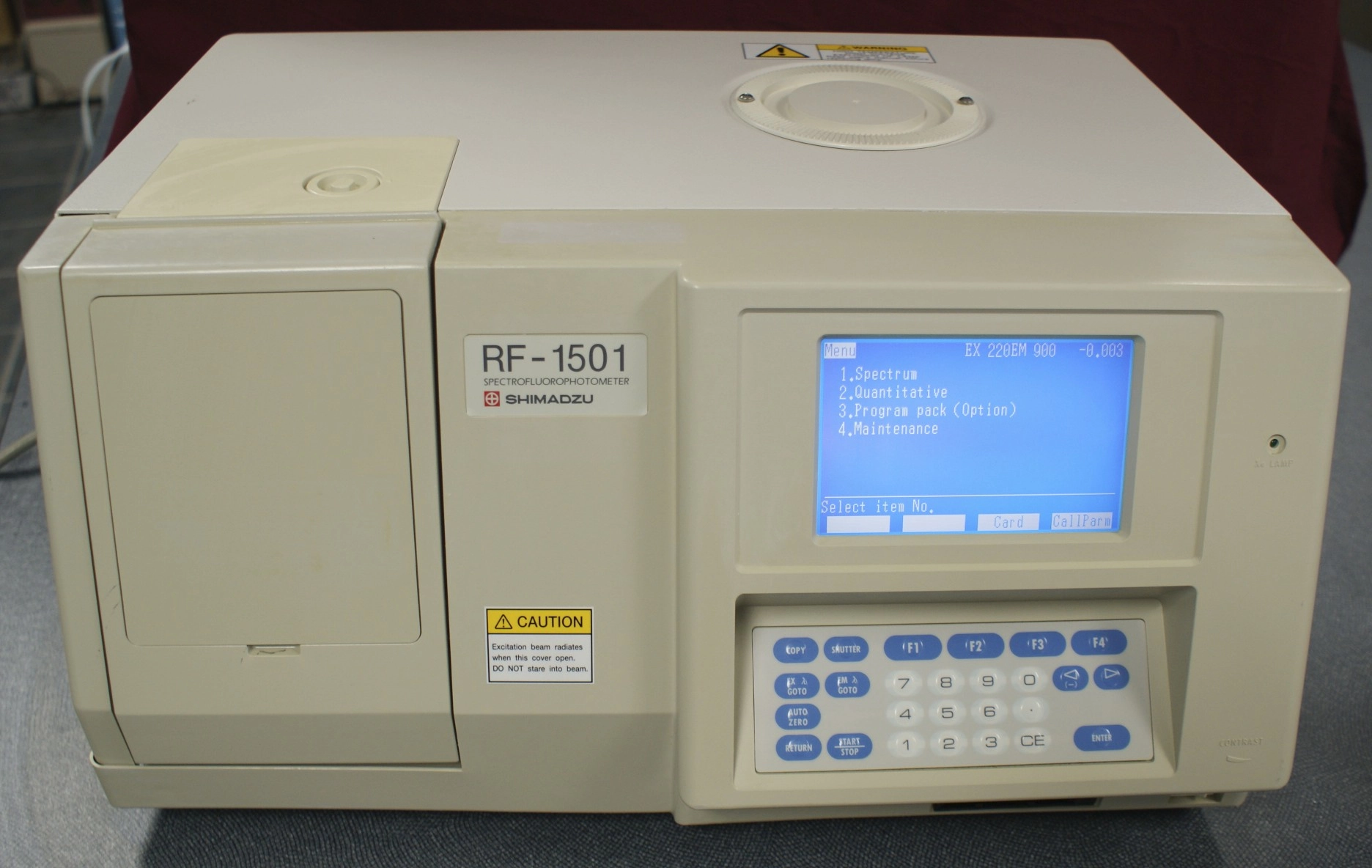 Shimadzu Spectrofluorophotometer Shimadzu RF-1501 Spectrofluorophotometer Shimadzu RF1501 Spectrofluorometer RF-1501 refurbis