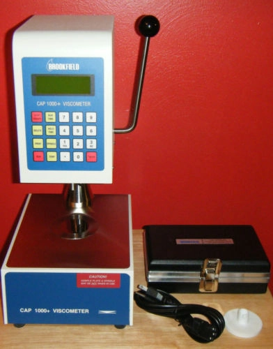 Brookfield CAP1000+ Viscometer Brookfield CAP 1000+ Brookfield Model CAP 1000+ Viscometer Brookfield Viscometer used appears