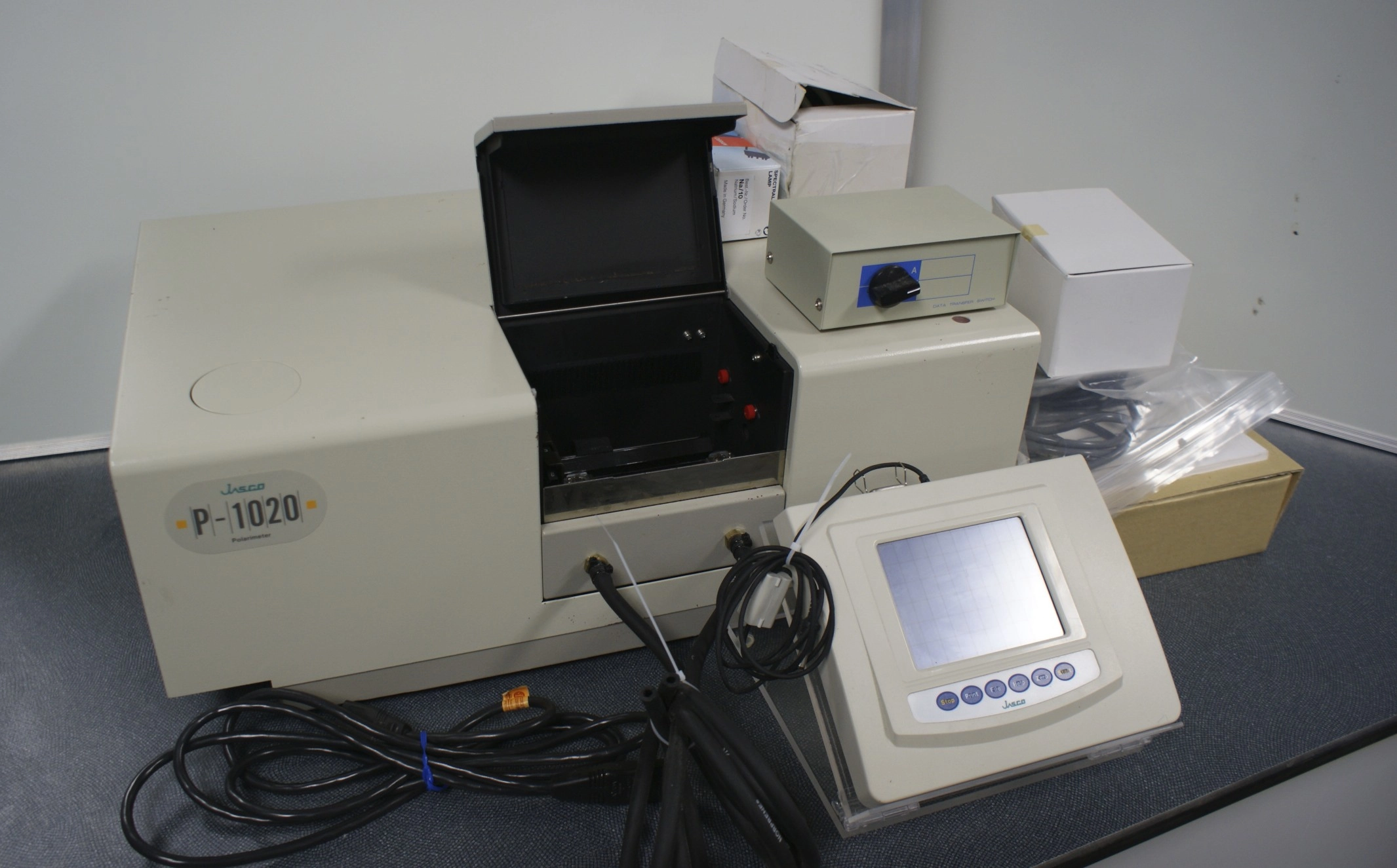 Jasco P-1020 Polarimeter Jasco Polarimeter Jasco P1020 Automatic Polarimeter with Cells