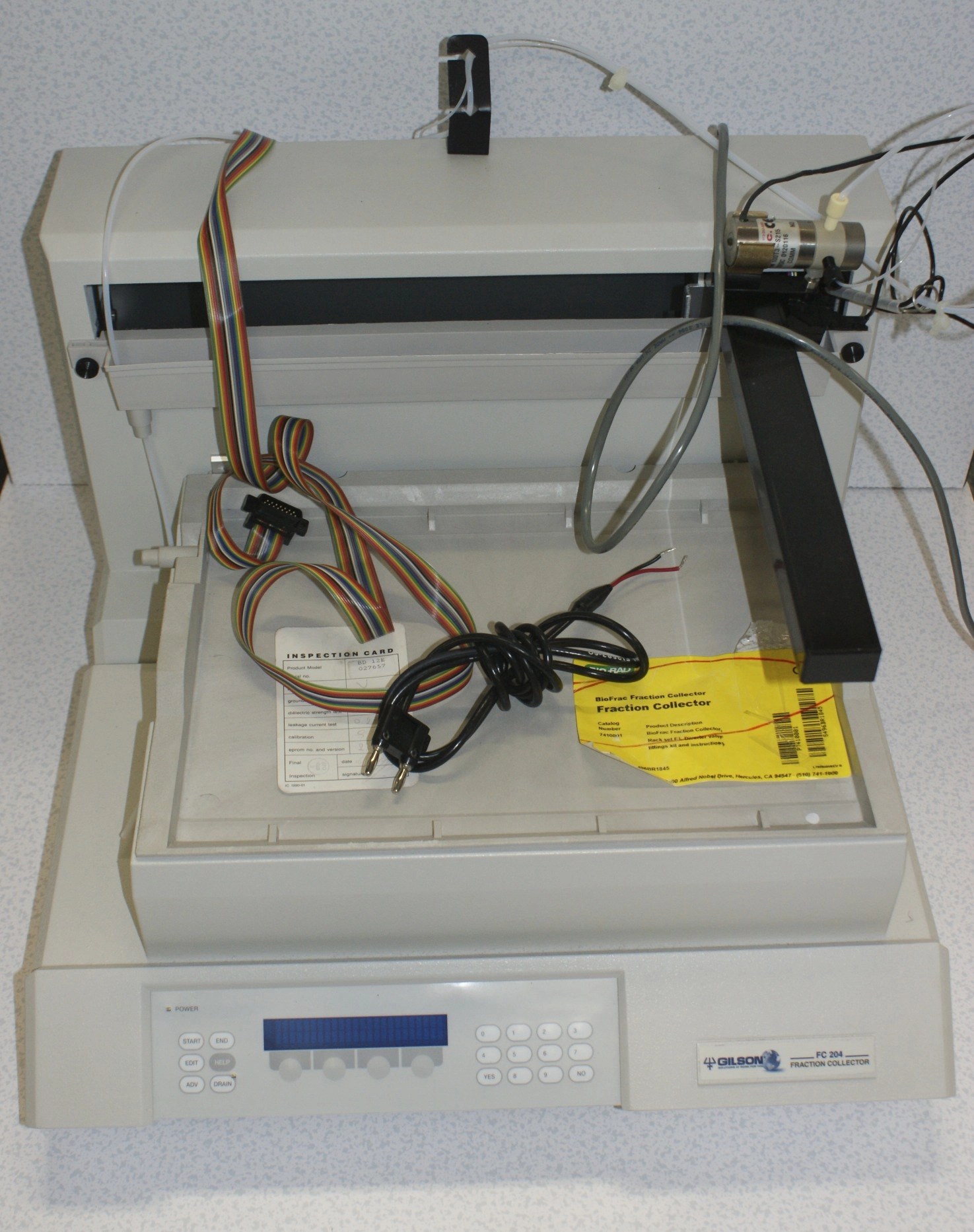 GILSON FC204 Fraction Collector Gilson Fraction Collector Gilson FC-204 Fraction Collector used